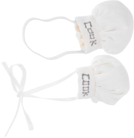 NIYANGLE 2pcs Miniature Doll Chef Hats, Small Decorative Plush Cooking Caps with Elastic and Ribbon, Tiny Kitchen Role Play Accessories for Dolls 10-15cm