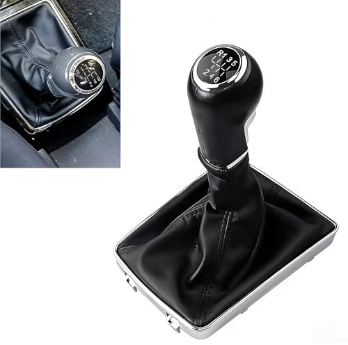 OFIXEM Manija de Caja de Cambios Compatible con AUXHALL OPEL Astra III H 1.6 2004 2005 2006 2007 2008 2009 2010 (Pomo de Cambio R6)