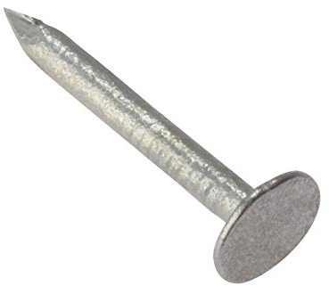 ForgeFix Clout Nails | 3.75 x 75mm | Galvanised | Bag 2.5KG