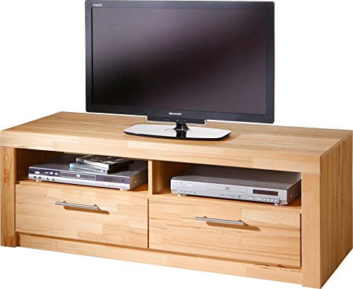 TV-Teil Fernseh Tisch Lowboard Rack Kernbuche teilmassiv geölt 3442-15