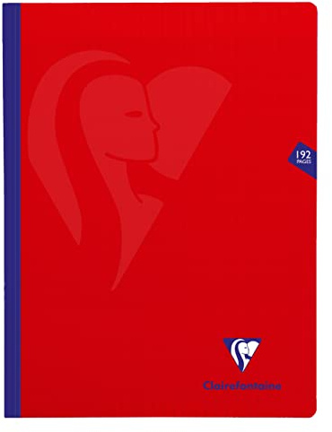 Clairefontaine 339341C Heft Notizbuch Kladde A4+ farbig sortiert