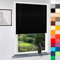 Aluminium Jalousie nach Maß, hochqualitative Wertarbeit, 28 Farben verfügbar, Maßanfertigung, für Fenster und Türen, Alu Jalousien, Decken und Wandmontage (Schwarz, Höhe: 160cm x Breite: 55cm)