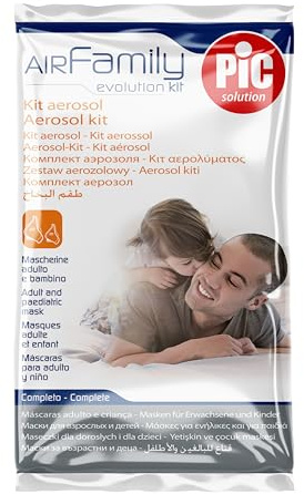 Pic Solution Kit AirFamily Evolution – Ersatzteilset für Aerosolgerät für die ganze Familie