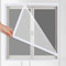 Frunimall Película térmica para Ventanas contra el frío,Aislamiento de Ventanas de PVC,protección contra el frío,lámina Aislante Transparente para protección contra el frío,escalable(240x120 cm)