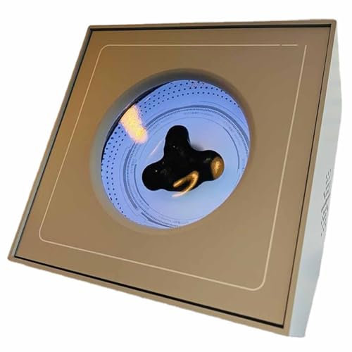 Altoparlante magnetico per fluidi – alimentatore bianco per soggiorno, camera da letto, sala studio – compagno musicale multifunzionale – facile da usare