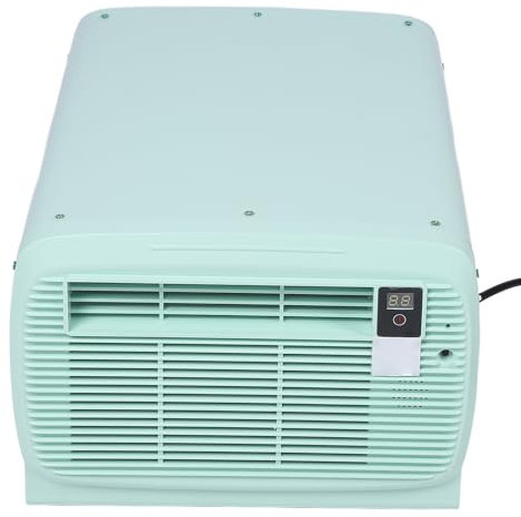 Aire Acondicionado Industrial Portátil con Control Remoto, Función de Deshumidificación, 3 Velocidades de Ventilador, para Pequeñas Vehículos Recreativos, Carpas y Remolques (EU