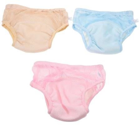 Yardwe 3stücke Töpfchentraining Unterhose für Kleinkinder Waschbar und Wiederverwendbar mit Wasserdichtem Design Atmungsaktiv und Komfortabel für Selbstständigkeitserziehung