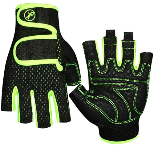 yuwqqoajv Wasserski Handschuhe für EIN angenehmes Sportgefühl auf dem Wasser, Polyester, verdickte Kajak Paddel Handschuhe, Segelhandschuhe Junior, XXL