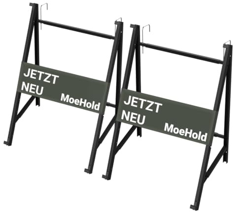 MoeHold Solarmodul Halterung für Balkonkraftwerk, für maximale Energieausbeute, Stabile Solarpanel Halterung, einfache Installation (2, Schwarz, 10-45°)