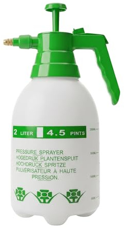 Pulverizador de Agua 2L para Plantas JAMAX – Botella Pulverizadora Presión Manual, Ideal para Jabón Potásico, Herbicida y Cuidado de Jardín | Spray Ajustable, Pulverizador a presion (2 litros.)