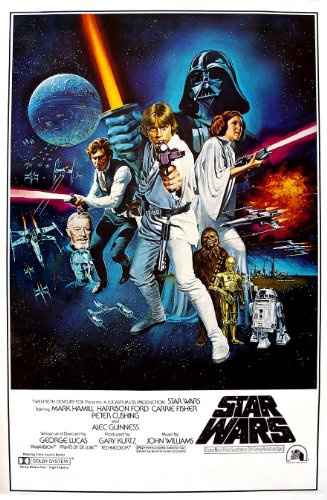 GB eye Star Wars A New Hope One Sheet B Maxi-Poster, 61 x 91,5 cm