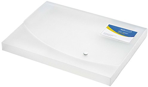 Rapesco 0708 Boxmapp, 25 mm Rygg, A4, Transparent