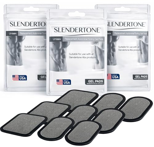 Slendertone Replacement Gel Pads for All Slendertone Abdominal Belts