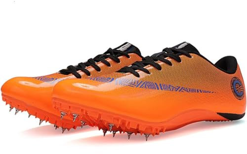 Zapatillas De Atletismo Zapatillas para Correr Profesionales Zapatillas Deportivas con Clavos De 8 Clavos para Hombres Y Mujeres Antideslizante Zapatillas Cómodas para Sprint,003,37EU