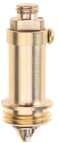 Xzmzbxzb Tapón de muelle, válvula de rebote, pernos de desagüe, pernos de inserción, válvula de globo, 38 mm, 27.5 mm, conector G, 2 puertos