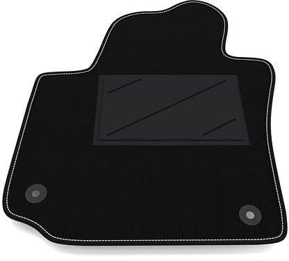 Automatte nur auf der Fahrerseite, 1 Stück, kompatibel mit Volkswagen Golf Plus 2004-2014 | 1 maßgeschneiderter Teppich