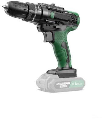 Taladro inalámbrico de 21V con taladro eléctrico de impacto, destornillador de torsión de 30Nm, batería de iones de litio WKS, herramientas eléctricas inalámbricas de 3/8 pulgadas(2pc battery)