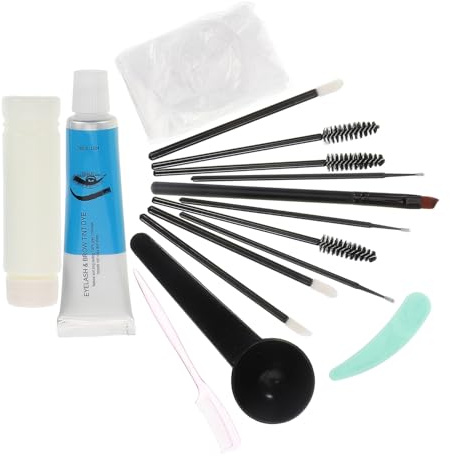 EXQUIMEUBLE 1ensemble Kit De Soin Des Sourcils Avec Pommade Et Gel à Sourcils Marron Complet Inclus Brosse Et Accessoires