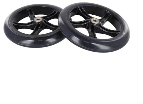 Hochleistungs-Scooter-Räder 2 Stück für sanfte Trolley- und Rollschuh-Nutzung Konstruktion (180mm*30mm durchscheinend)