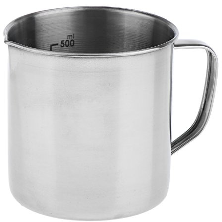 Gcljlmy Jarra medidora con escalas de medición, vaso medidor (500 ml)
