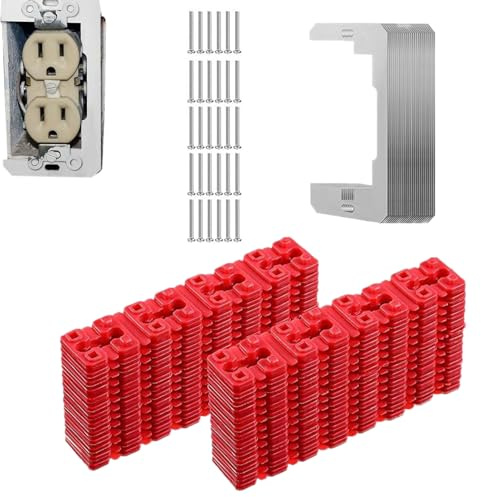 Separador De Placa De Pared,Separadores De Panel De Enchufe | Juntas Sueltas Para Enchufes | Para Reparación E Instalación En Hogar Azulejo Cartón Yeso Eléctrico Interior Exterior Y