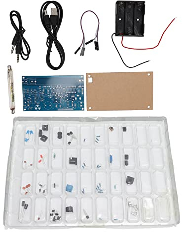 Kaisudiap kit de Compteur Geiger Portable, pour détecteur de rayonnement nucléaire de Bricolage, Faisceau de pièces Non assemblé, 380 V à la Plage de détection 550V, Conception de