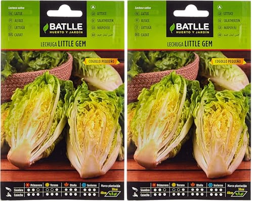 Semillas Batlle Lechuga LITTLE GEM - COGOLLO (Paquete de 2)