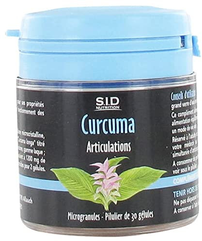 S.I.D Nutrition Articulations Curcuma 30 Gélules