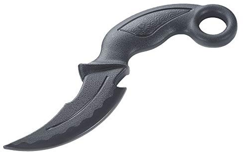 Unbekannt Playwell Rhino Trainingsmesser, Polypropylen, Schwarz
