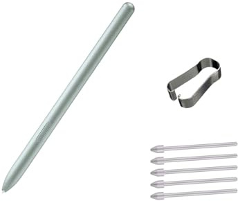 Tab S9 FE Ersatz‑Stift für Samsung Galaxy Tab S9 FE S Pen (EJ‑PX510) | Ersatz‑Eingabestift mit 4096 Druckstufen für Tab S9 FE/S9 FE+/S9/S9+ (EJ‑PX510), ohne Bluetooth, mit Wechselspitzen (Grün)