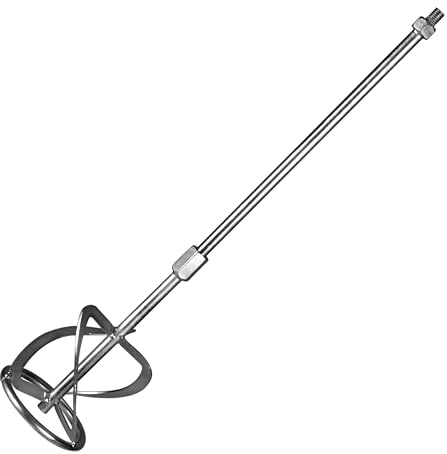 Valex Frusta Di Miscelazione In Acciaio, 100mm Diametro, 600mm Lunghezza
