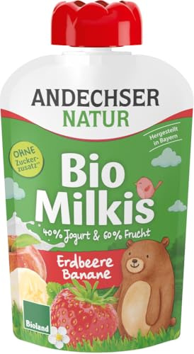 Bio Milkis Erdbeere-Banane 18 x 100 g