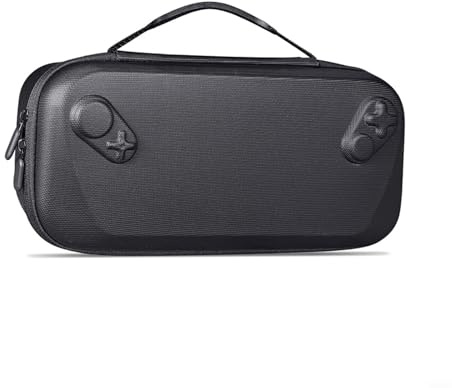 Custodia in EVA per ROG X per console portatile XBOX, custodia da viaggio resistente alla caduta con cerniera, guscio protettivo nero compatto 5 x 28 x 145 cm