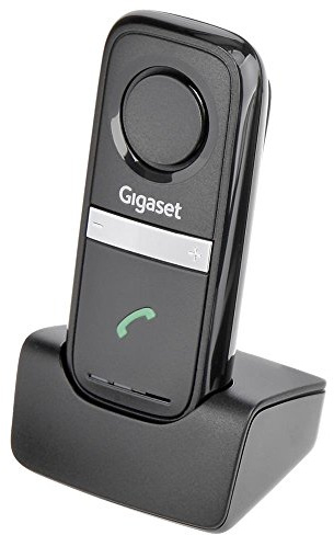 Gigaset L410 Freisprechclip, Schwarz / Silber