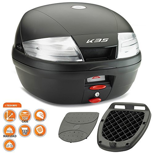 Kappa K35NT Topcase, Schwarz, Größe 35 L