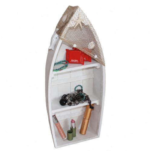 AAF Nommel Asia Art Factory Bootsregal Stand oder Hängeregal Regal Boot 48,5 x 19,5 x 7,5 cm