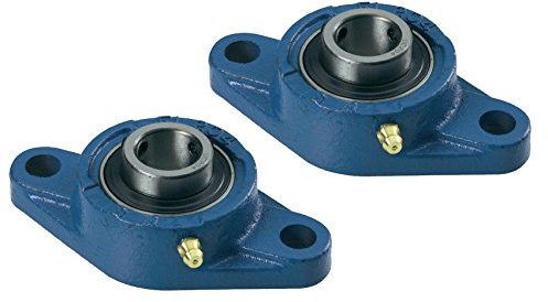 2 PCS UCFL 201 / SFT12 12 mm, blocco montato in Cuscino allineamento-Alloggiamento cuscinetto