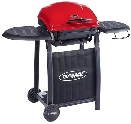 Outback Omega - Charcoal BBQ Grill - Red