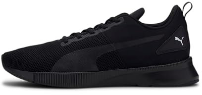 PUMA Flyer Runner Unisex Turnschuh , Puma Black High Risk Red, 45 EU