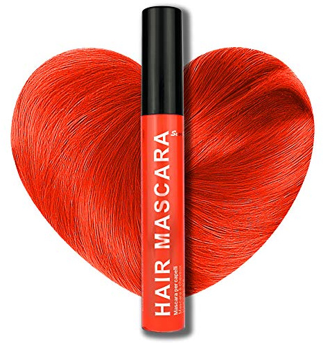 Stargazer Mascara per capelli reattivo ai raggi UV, colore rosso fluo