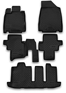 Gummimatten Element Passgenaue Fußmatten Nissan Pathfinder 2014-5tlg