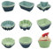 Zfseyuh 32 Piezas Moldes de Silicona para Magdalenas,Mini Moldes Reposteria Silicona,Reutilizable Moldes Magdalenas,Cupcakes, Muffins, Productos Horneados, Helados