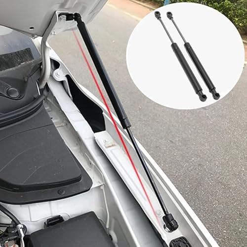 2 Stück Motorhauben-Gasfeder für Opel Vauxhall Corsa D Mk III Hatchback 2006-2014, Gasfeder Dämpfer Motorhaube Lift Unterstützt Stoßdämpfer Motorabdeckung Halterung