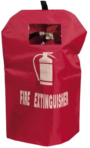 COPERTURA MORBIDA PER ESTINTORE A POLVERE KG 6 O IDRICO LT 6 IDEALE PER PROTEGGERE I VOSTRI ESTINTORI DAGLI AGENTI ATMOSFERICI