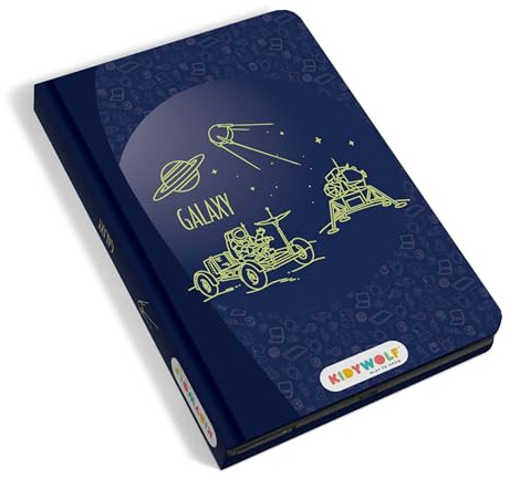 KIDYDRAW-MINI ritplatta med 30 galaxbilder
