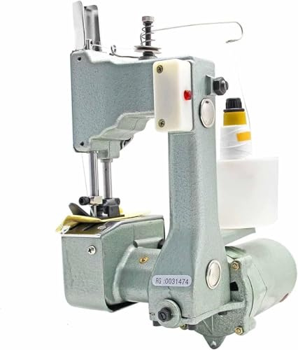 Electric soft bag sealer, portable automatic, sewing machine for packaging leather