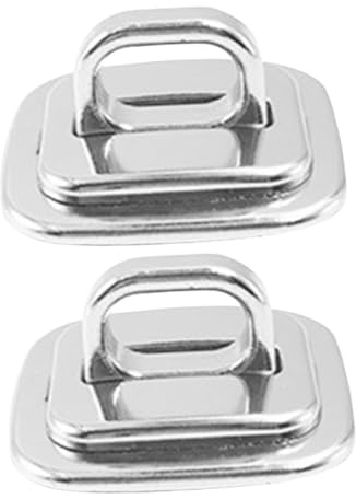 TOBBOMEY 2pcs Laptop Security Anchor Combination Lock Base Plate for Desk Mounting, Fixed Plate Compatible Multiple Models, External Anti-theft Lock for Office and Home