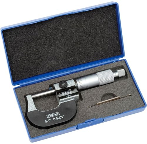 FOWLER 0-1 Digit Counter Outside Micrometer 52-224-001-1