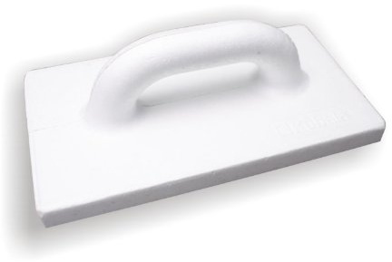 DEWEPRO® Polystyrol PS Reibebrett Putzbrett Reiber Glätter für Kalkputze - 260x140mm