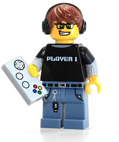 LEGO Series 12 Collectible Minifigure 71007 - Video Game Guy Gamer